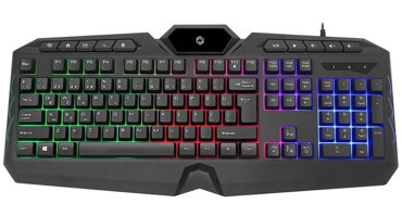 Frisby FK-4860QU RGB Mecha-Membrane Switch Kablolu Siyah Gaming Klavye