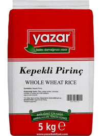 Yazar Kepekli Pirinç 5 kg