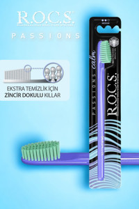 Rocs Passıons Calm Diş Fırçası Lacivert Yeşil