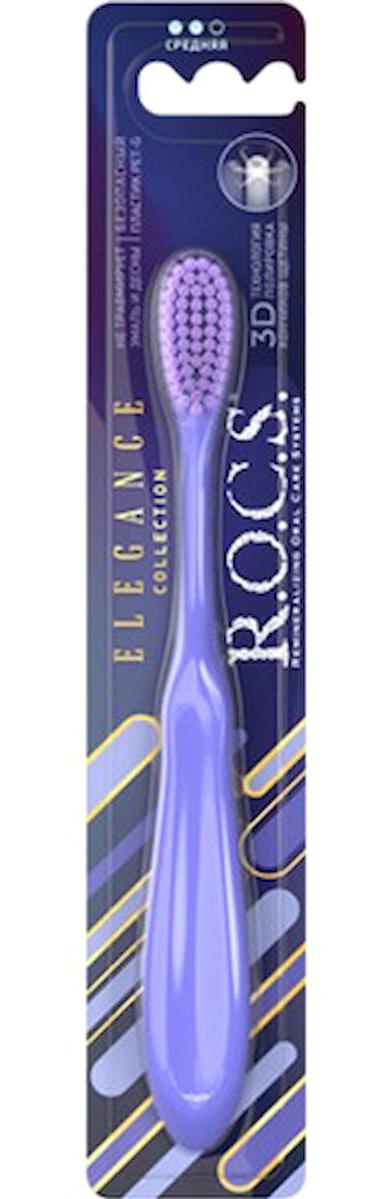 Rocs Elegance Collectıon Orta Diş Fırçası Mor