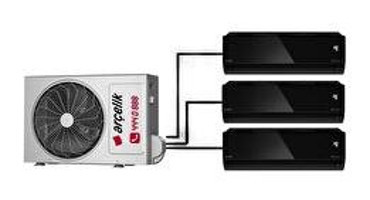 Arçelik Mirror Multi 30000 Btu 3+1 İnverter 9+9+24 İnverter Duvar Tipi Klima