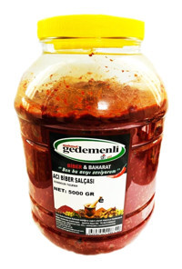 Gedemenli Acı Biber Salçası 5 kg