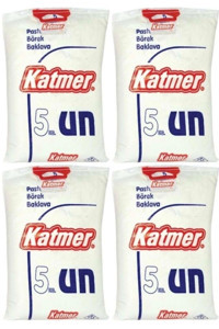 Katmer Pasta Börek Baklavalık Sert Buğday Unu 4x5 kg