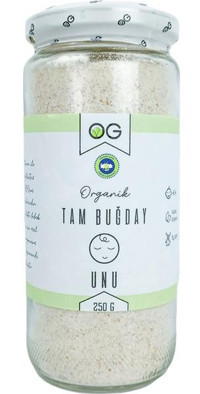 OG Organik Tam Buğday Unu 250 gr