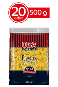 Oba Burgu Makarna 20x500 gr