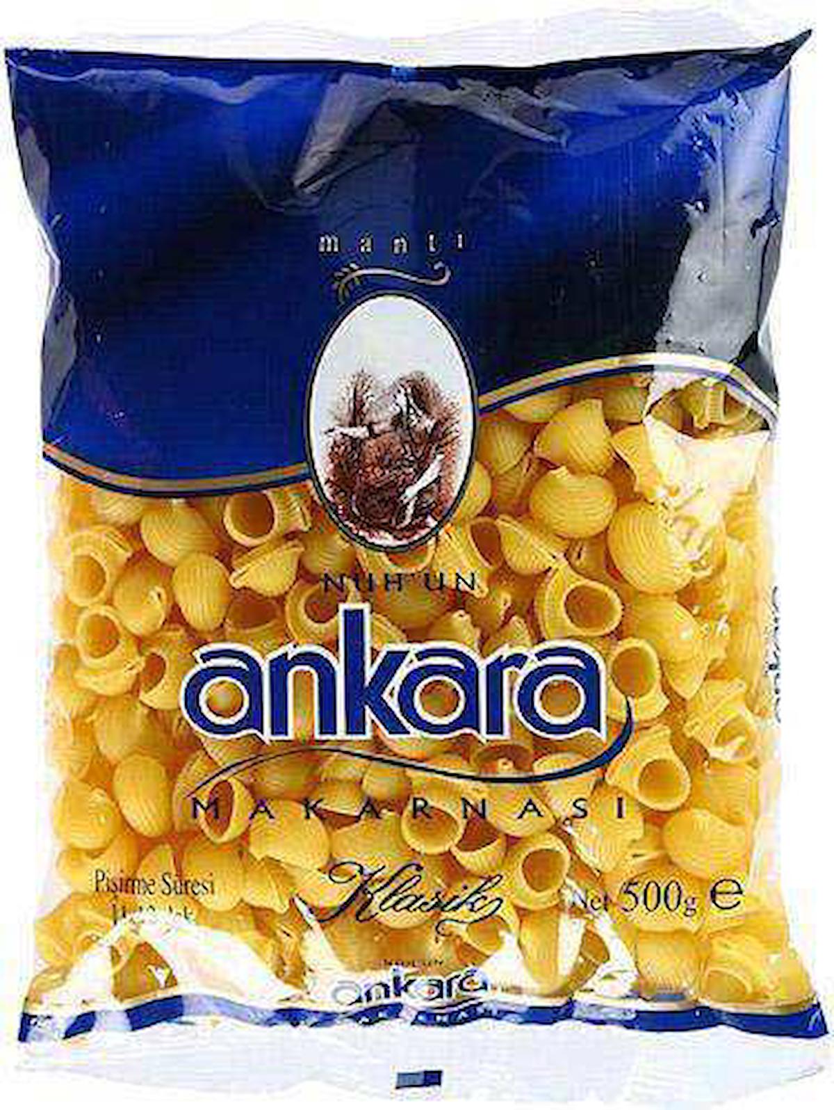 Nuh'un Ankara Makarnası Mantı Makarna 20x500 gr