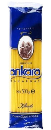 Nuh'un Ankara Makarnası Spagetti Makarna 6x500 gr