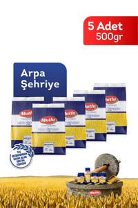 Mutlu Makarna Arpa Şehriye 5x500 gr