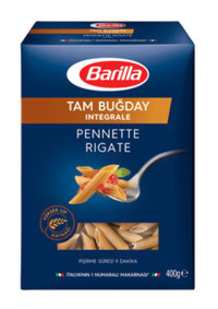 Barilla Tam Buğday İntegrale Pennette Rigate Makarna 9x400 gr