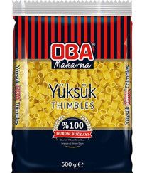 Oba Yüksük Makarna 500 gr
