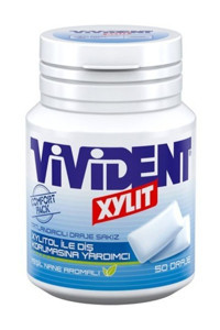 Vivident Xylıt Yeşil Naneli Şekersiz Sakız 12 Adet