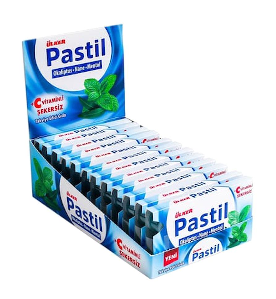 Ülker Pastil Naneli-Mentol Aromalı Sakız 8'li 12 Adet