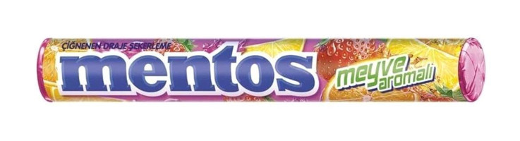 Mentos Meyve Aromalı Sakız 20'li 1 Adet