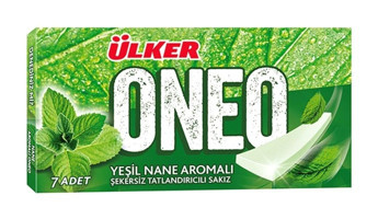 Ülker Oneo Slims Yeşil Nane Aromalı Sakız 7'li 27 Adet