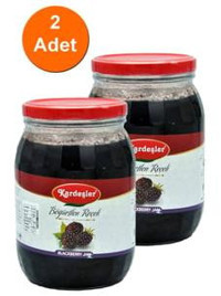Kardeşler Cam Kavanoz Böğürtlen Reçeli 2x1800 gr