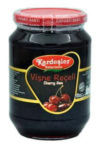 Kardeşler Cam Kavanoz Vişne Reçeli 1 kg