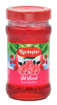 Kardeşler Cam Kavanoz Gül Reçeli 380 gr