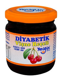 Yenigün Diyabetik Vişne Reçeli 250 gr