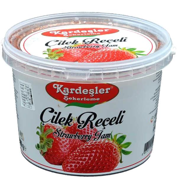 Kardeşler Kova Çilek Reçeli 2.4 kg