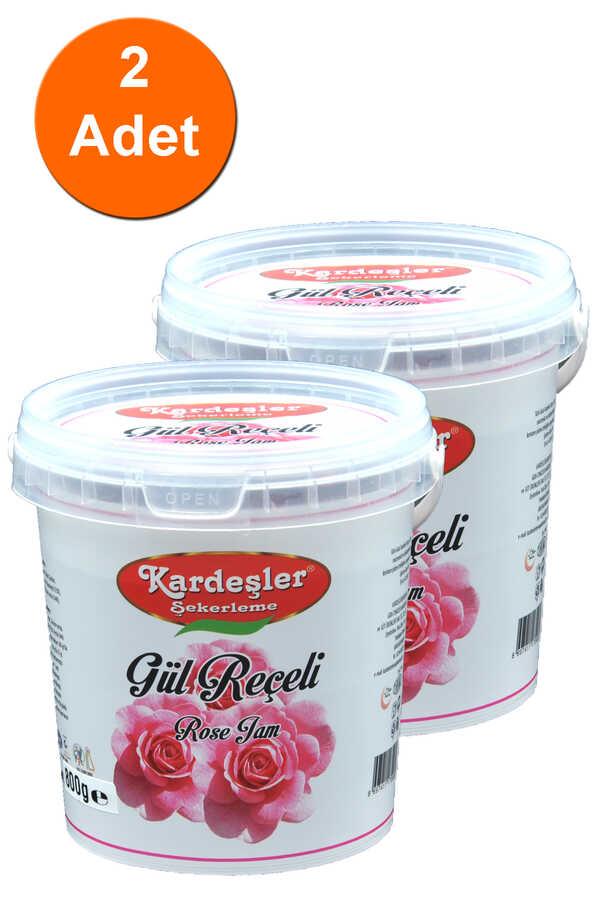 Kardeşler Şekerleme Kova Gül Reçeli 2x800 gr