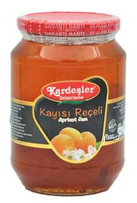 Kardeşler Cam Kavanoz Kayısı Reçeli 1 kg
