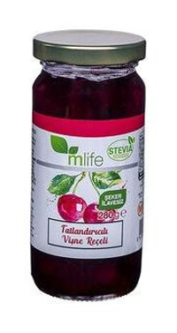 M Life Tatlandırıcılı Vişne Reçeli 280 gr