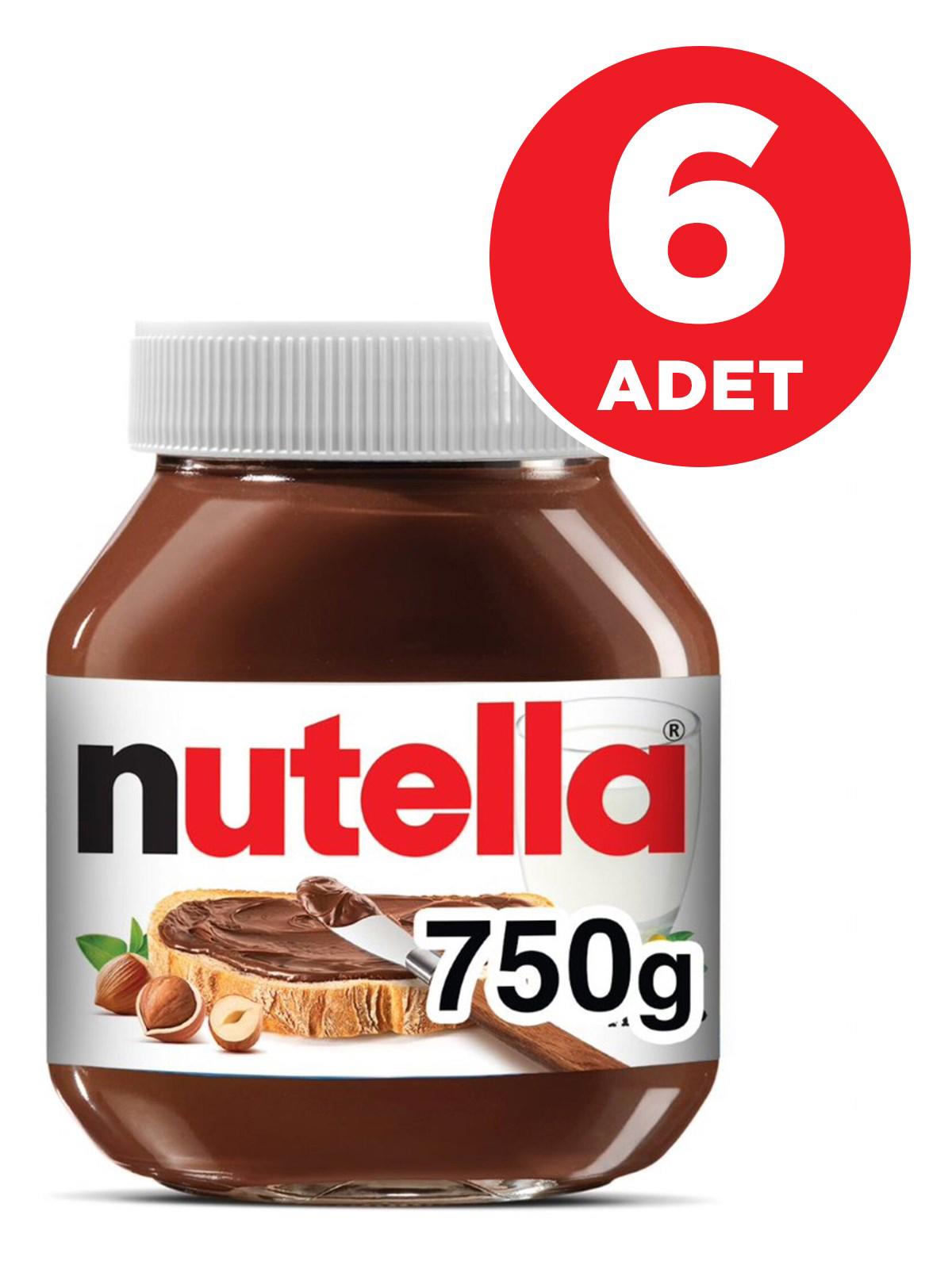 Nutella Kakaolu Fındık Kreması 6x750 gr