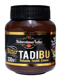 Abdurrahman Tatlıcı Tadıbu Bitter Kakaolu Fındık Ezmesi 330 gr