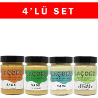 Laçoko Çifte Kavrulmuş Fıstık ve Fındık Ezmesi 4x320 gr