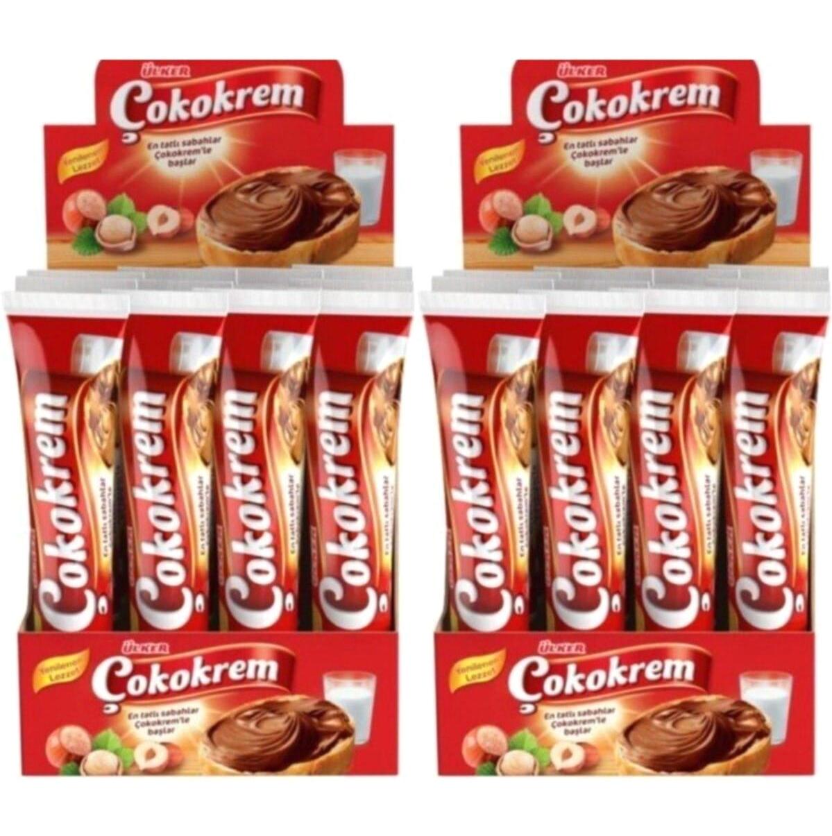 Ülker Çokokrem Tüp Kakaolu Fındık Kreması 24x40 gr