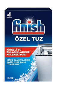 Finish Kireç Kalıntılarına Karşı Koruyucu Bulaşık Makinesi Tuzu 1.5 kg