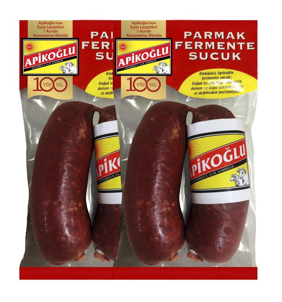Apikoğlu Fermente Parmak Sucuk 2x200 gr