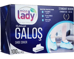 100 Parça Tek Kullanımlık Galoş Kutulu Paket (5263)