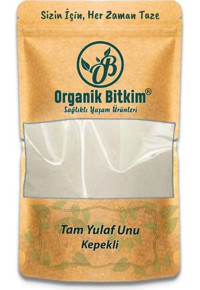 Organik Bitkim Kepekli Tam Yulaf Unu 500 gr