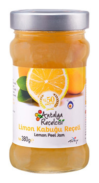 Antalya Reçelcisi Klasik Seri Limon Kabuğu Reçeli 380 gr