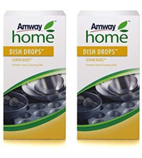 Amway Home Dısh Drops Scrub Buds Bulaşık Telleri Paket 4x2'li