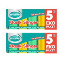 Smarter Klasik Bulaşık Süngeri 10'lu