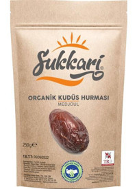 Sukkari Organik Kudüs Hurma 250 gr