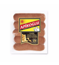 Apikoğlu Dana Kars Gravyerli Uzun Sosis 250 gr