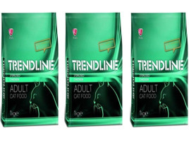 Trendline Kısırlaştırılmış Tavuklu Yetişkin Kuru Kedi Maması 3x1 kg