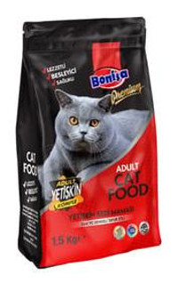 Bonisa Premium Kuzulu Yetişkin Kuru Kedi Maması 1.5 kg