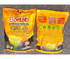 Bortab Gold Tablet Bulaşık Makinesi Deterjanı 2x50 Adet