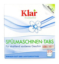 Klar Eco Sensitive Tablet Bulaşık Makinesi Deterjanı 25 Adet