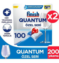 Finish Quantum Özel Seri Tablet Bulaşık Makinesi Deterjanı 2x200 Adet