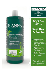 Bianna Yeşil Çay ve Bambu Özlü Yüz Toniği 400 ml