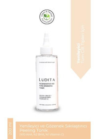 Ludıta Yenileyici ve Gözenek Sıkılaştırıcı Peeling Yüz Toniği 200 ml