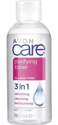 Avon Care Purifying Toner 3 İn 1 Gül Suyu İçeren Yüz Toniği 150 ml
