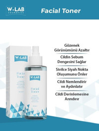 W-Lab Kozmetik Facial Toner Yüz Toniği 150 ml