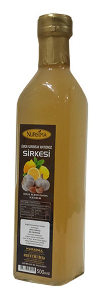 Nursima Limon Sarımsak Maydanoz Sirkesi 500 ml