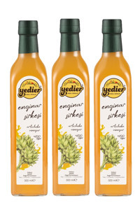 Yedier Enginar Sirkesi 3x500 ml